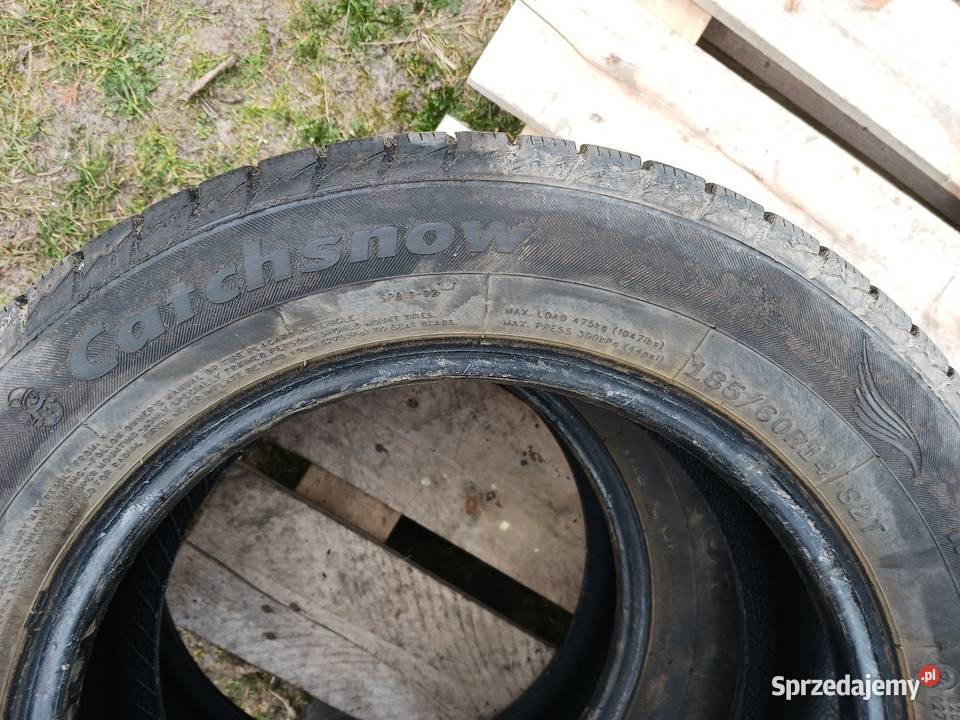 Opony ZIMOWE Catchsnow Lanvigator 18560 R14 7mm Łochów sprzedam