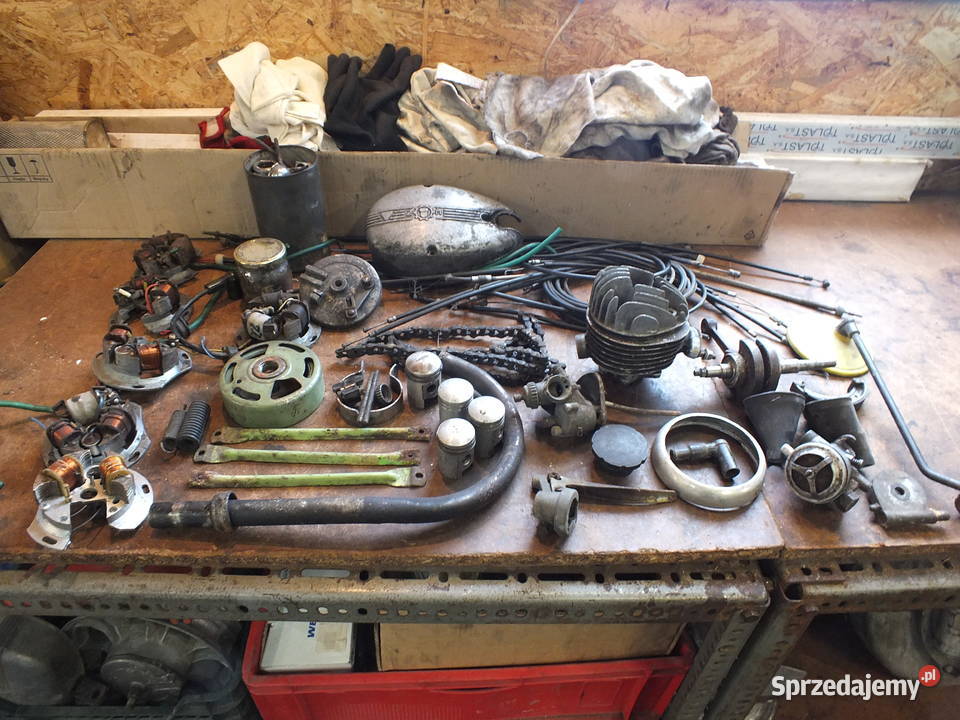 Części Całość Wsk Wfm Shl Romet Kurier ŚLĄSK Golasowice