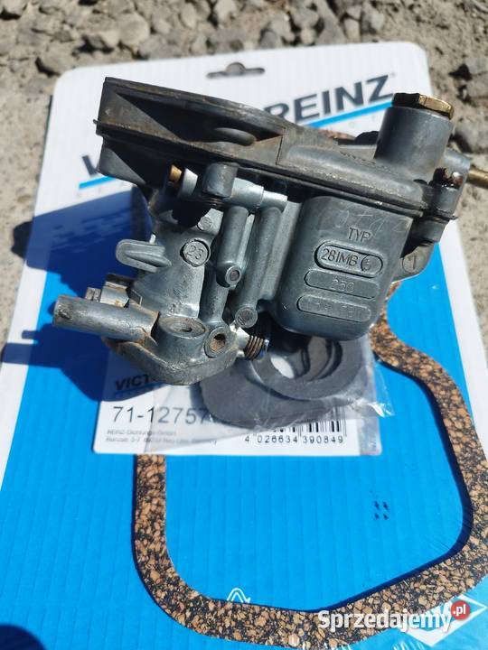 Gaźnik Fiat 126p 28IMB 5 prod1978 uszczelki Jasło