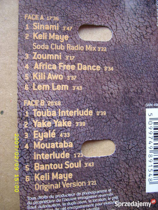 Pop kaseta WESSINAMI THE MEMORY kaseta