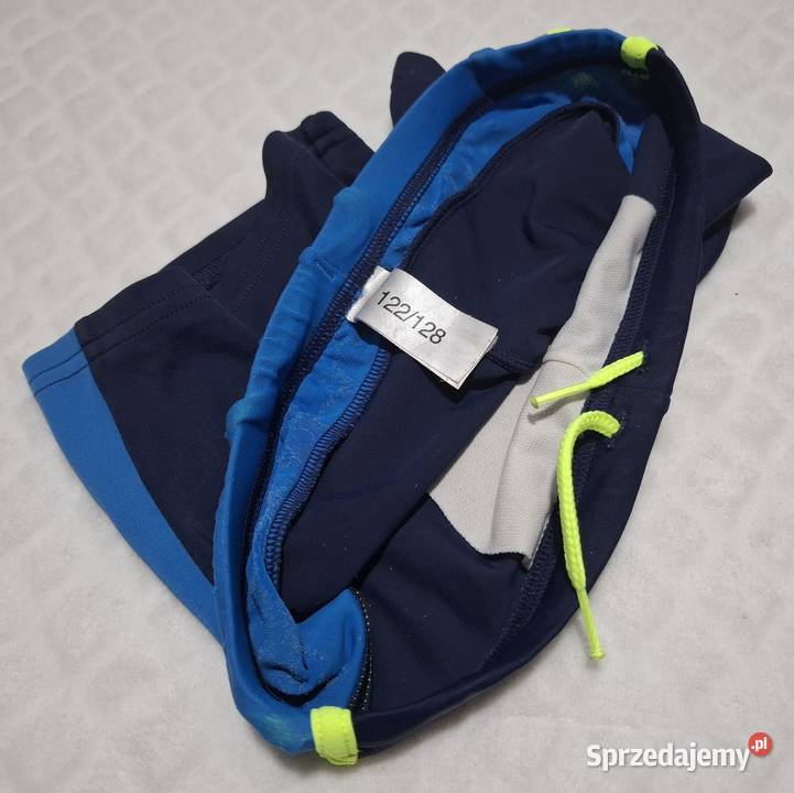 Krótkie spodenki kąpielowe kąpielówki granatowe sprzedam