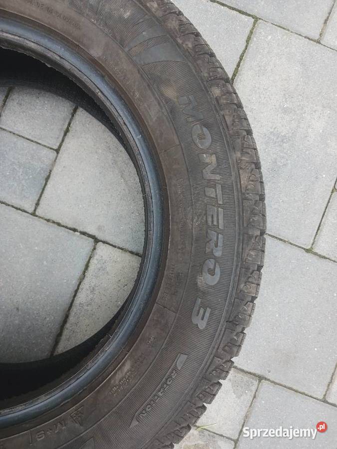 Opony ZIMOWE Fulda Kristall Montero 3 19565 R15 15cale