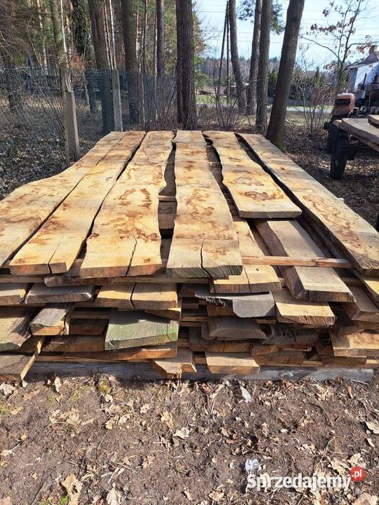 Tarcica dębowa sucha 55mm śląskie Lubliniec sprzedam