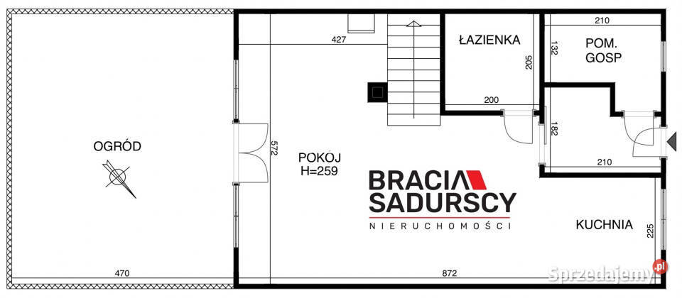 sprzedaży domu szeregowego 110m2 Bibice Leśna małopolskie