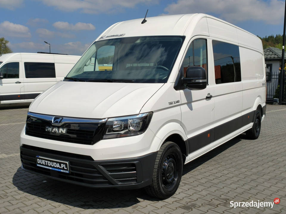 Mercedes Sprinter MAN TGE 3.140 7-OSÓB DOKA Bogato wyposażony Jak Nowy ...