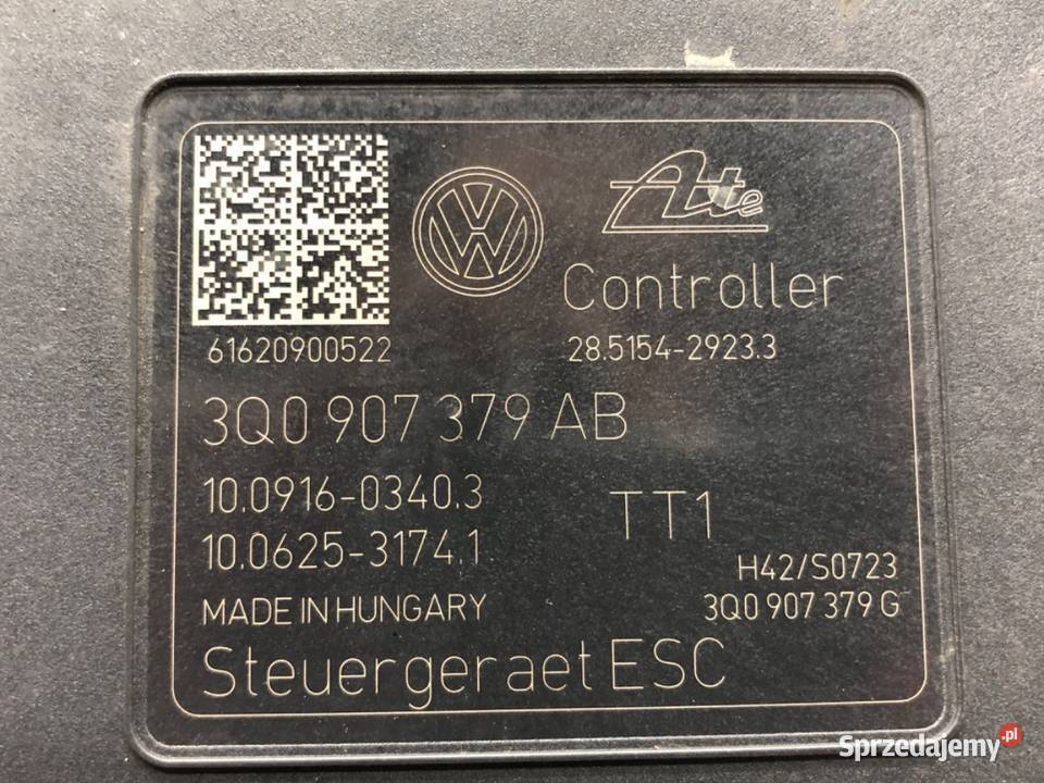 POMPA ABS SKODA SUPERB III 3Q0907379AB 20 280 sprzedam