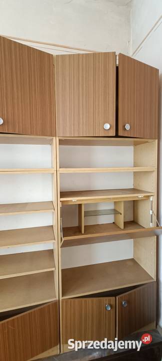 Meblościanka duża PRL Bieszczady