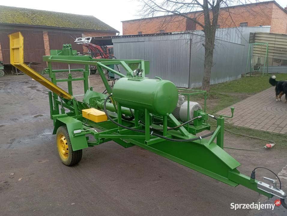 NOWA łuparka hydrauliczna 27 ton samozaładowcza wielkopolskie