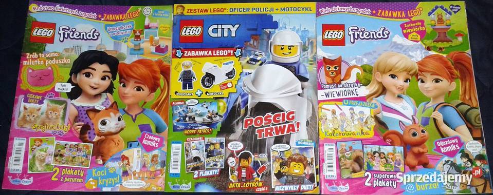 LEGO friends Komiks 16 egzemplarzy Rok wydania 2017 Chełm