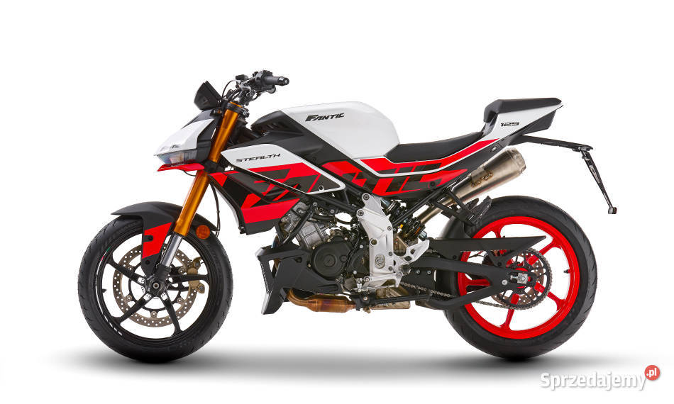 FANTIC STEALTH 125 MY26 Racing White