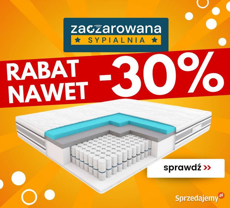 Materac DANCE HILDING kieszeniowy dostępny w małopolskie