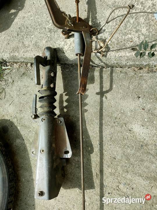 zaczep Hamulec najazdowy przyczepka niewiadów