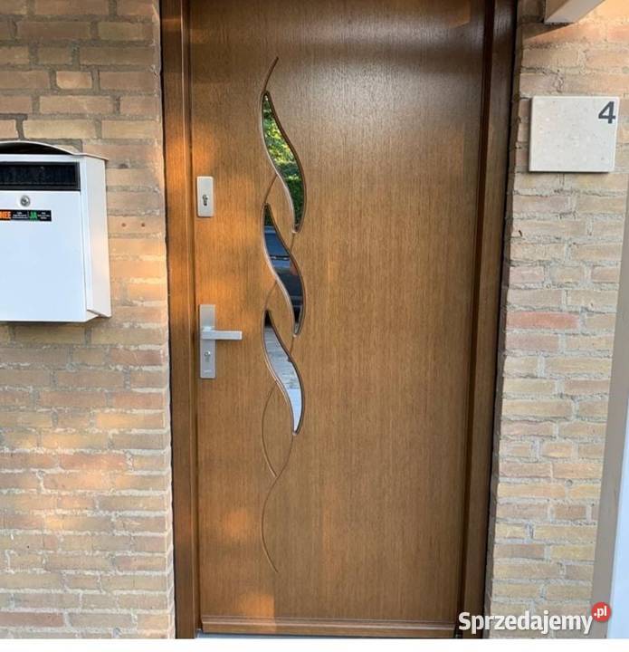DRZWI ZEWNĘTRZNE WYKONANE Z DREWNA STAŁA MONTAŻ Siemianowice Śląskie