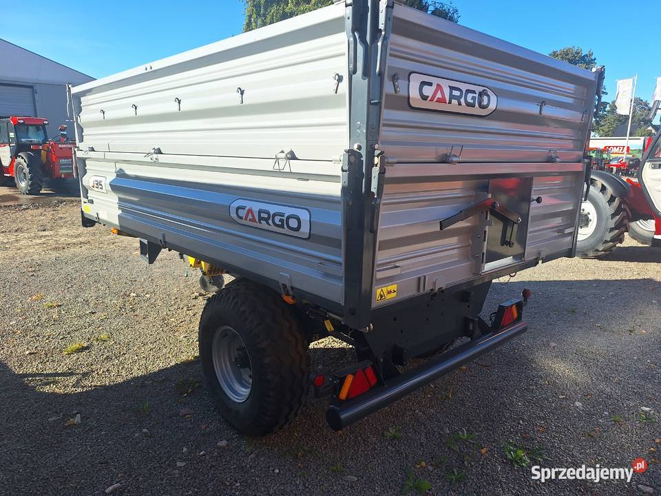 Przyczepa jednoosiowa rolnicza BBC Cargo J35 nieuszkodzony Lipnik