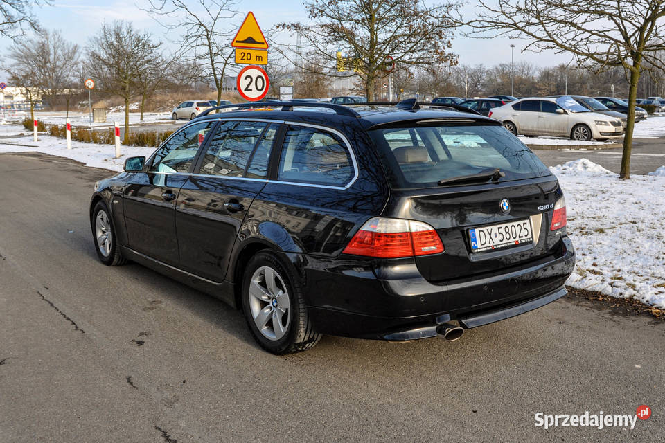 BMW Seria 5 Automat Lift 2009 r Skóry Rok produkcji 2009 Wrocław