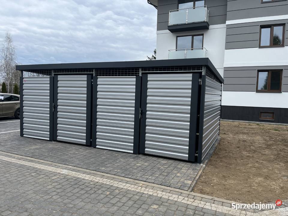 Wiata śmietnikowa na wymiar PRODUCEN pomorskie Łebieńska Huta