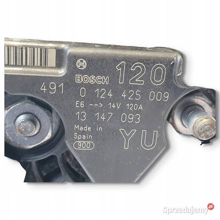 ALTERNATOR Opel Vectra C 18 16V bosch 120A Chełm