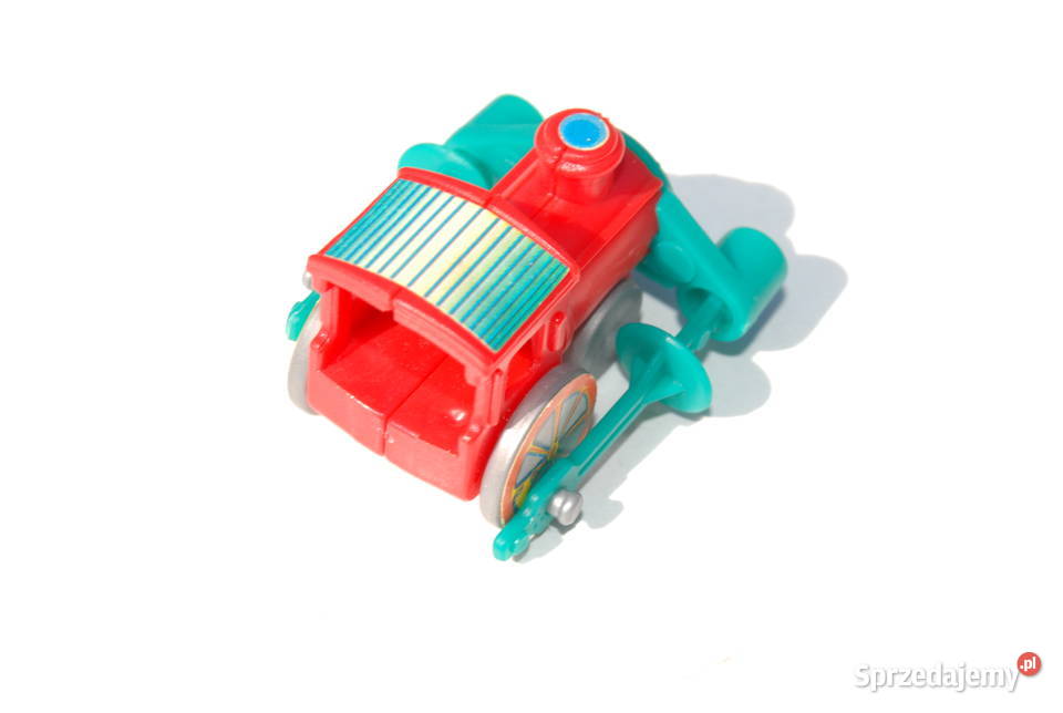 Stara zabawka lokomotywa ciuchcia Kinder Cieszyn