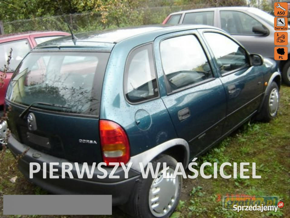 Opel Corsa KRAJOWAbezwypadkowa70tys.kmSerwisowana B (1993-2000)