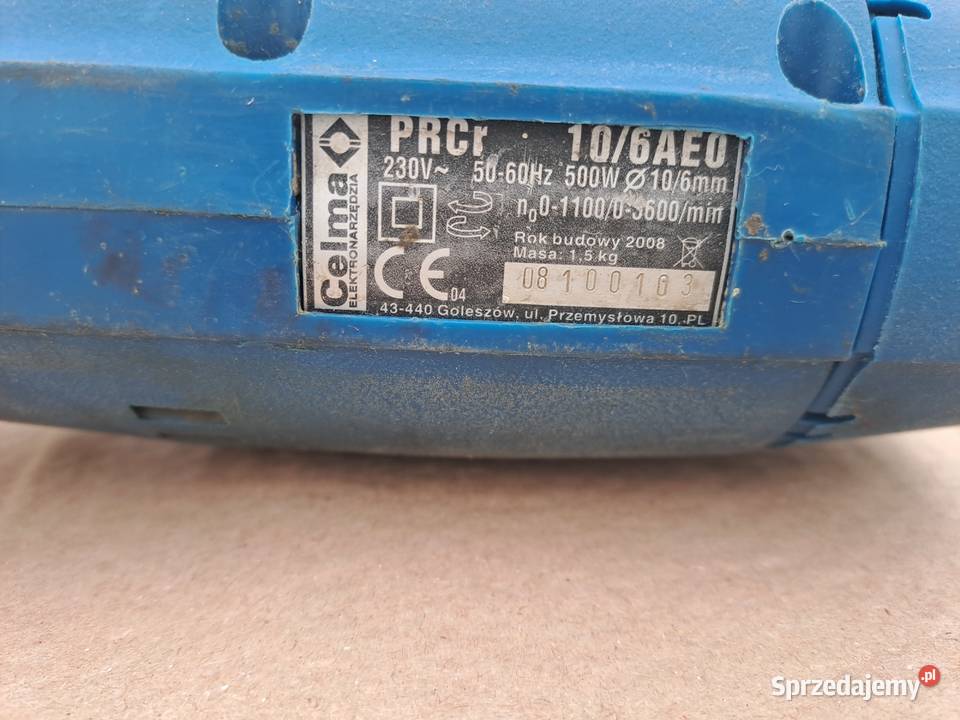 wiertarka Celma niebieska Prcr 106 Aeo Pozostałe Osięciny