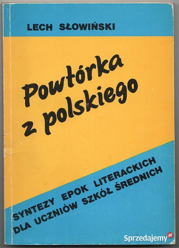 POWTÓRKA Z POLSKIEGO SŁOWIŃSKI LECH mazowieckie Siedlce