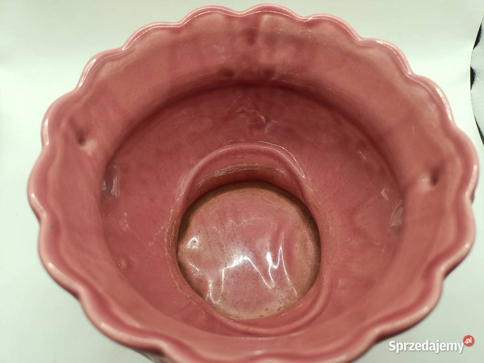 Doniczka osłonka różowa Szwecja Rosa Zamość