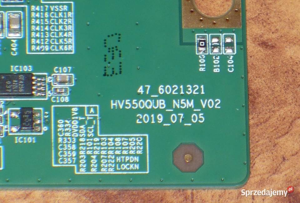 TCon HV55OQUBN5MV02 476021321 TV Sony KE65XH8096 Części i akcesoria Lublin
