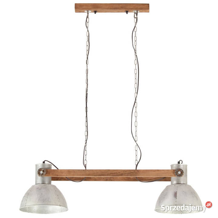 Industrialna lampa wisząca 25 W srebrna 109 E27 Warszawa sprzedam