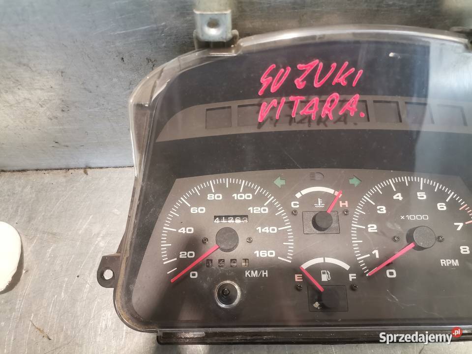 LICZNIK ZEGAR ZEGARY SUZUKI VITARA I 13 B Motoryzacja małopolskie Nowy Sącz sprzedam