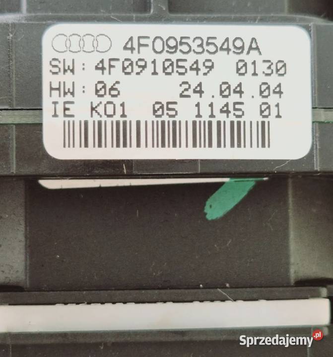 PRZEŁĄCZNIK ZESPOLONY AUDI A6 C6 KOMBI AVANT Działoszyce sprzedam