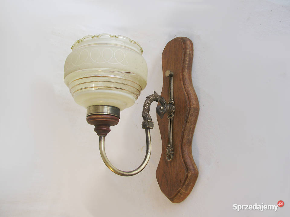 2 kinkiety mosiądz IV Szczecinek