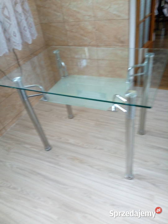 stół szklany