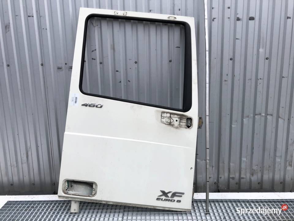 DRZWI PRAWY PRZÓD DAF XF Ciągnik siodłowy Biały ciężarowe