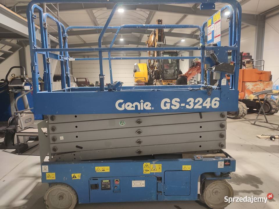 Zwyżka genie 3246 sprzedamzamienię Dźwigi, podnośniki Janów Lubelski sprzedam