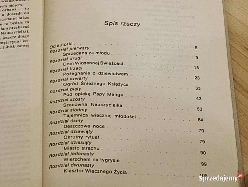 Miao Sing Wyznania chińskiej kurtyzany mazowieckie Siedlce