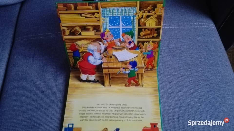 KSIĄŻECZKA ROZKŁADANKA 3D ŚWIĄTECZNE PREZENTY łódzkie Łódź