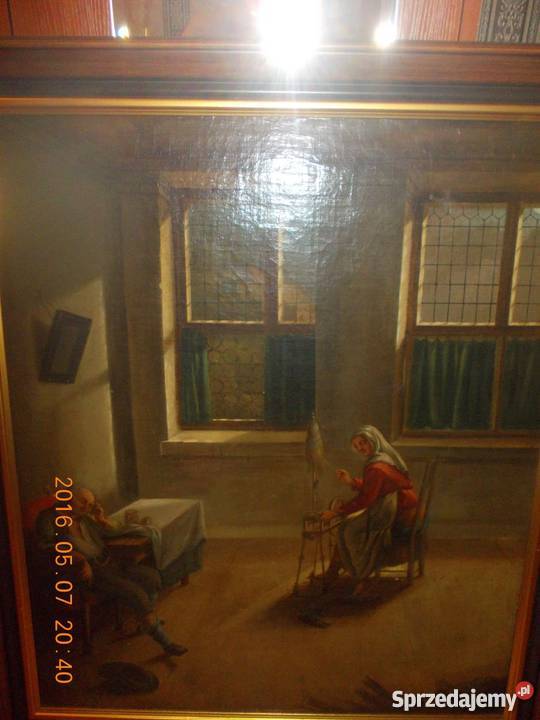 3 Obrazy Olejne z XVII wieku Łódź