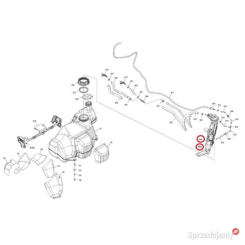 Pompa paliwa CanAm outlander renegade BRP Nowy Sącz sprzedam