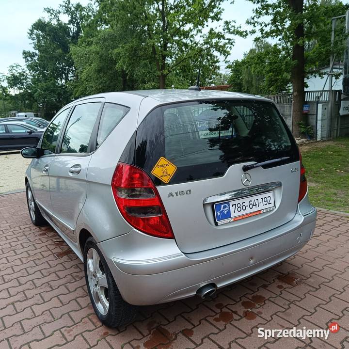 MercedesBenz Klasa A W169 20 180 D Avantgarde mazowieckie Warszawa