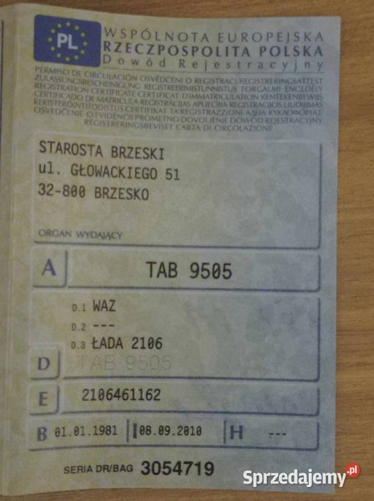 Sprzedam Łada 2106 1500s benzyna Straszydle sprzedam