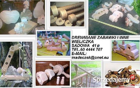 Śruby drewniane średnica fi19 do fi45mm wymiary Wieliczka