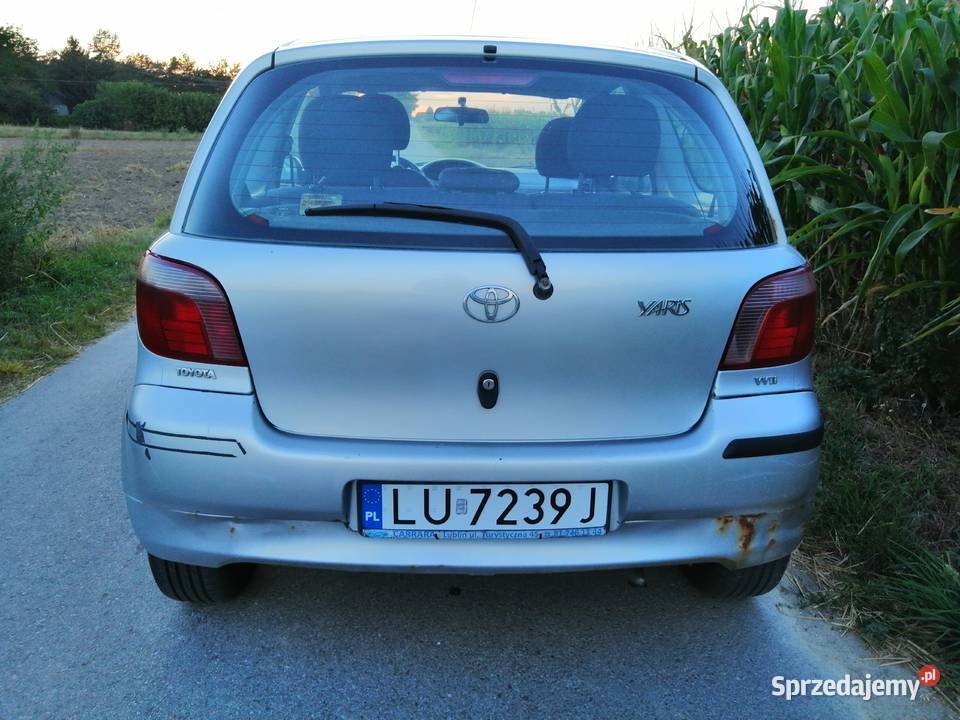 Toyota Yaris 13 klima lpg lubelskie sprzedam