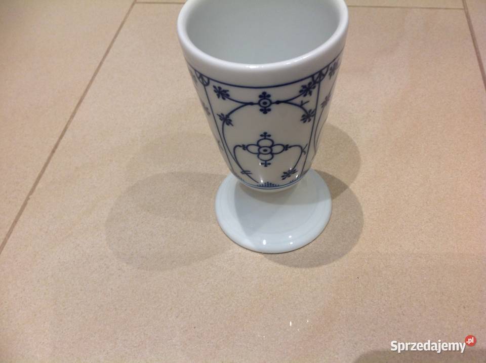 Kielich Stara Porcelana Słomkowy Wzór lubuskie Nowa Sól