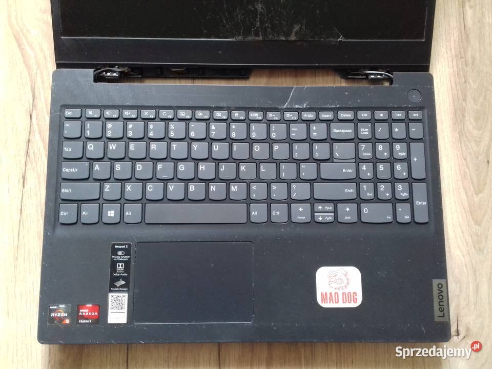 Zniszczony Laptop IdeaPad 3 15ADA05 Ryzen5 3500U Bydgoszcz
