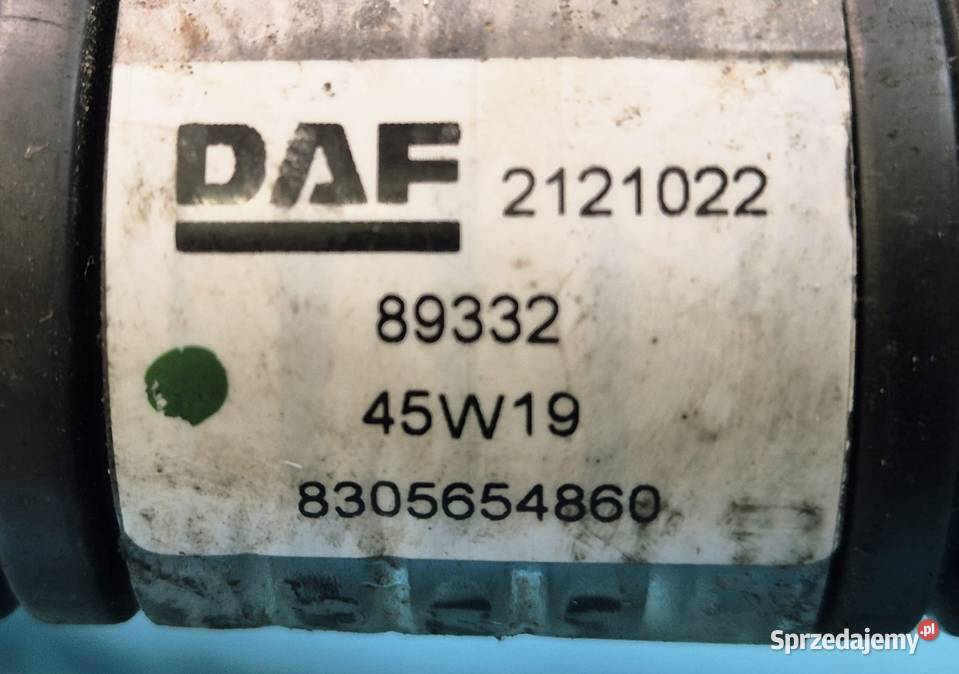 Przewody ADBLUE 2121022 DAF XF 106 EURO6 LIFT CF ciężarowe Zawichost sprzedam