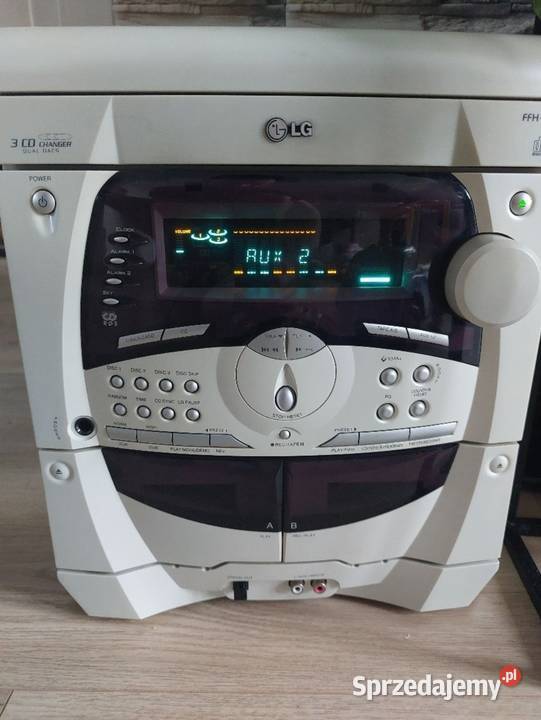 Wieża LG FFH2020 AUX CD Magnetofon Kolumny sprzedam