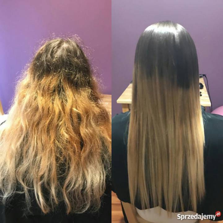 Keratynowe prostowanie włosów Bielsko-Biała