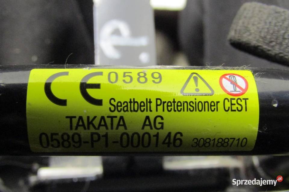 PAS BEZPIECZEŃSTWA LEWY PRZÓD SUZUKI VITARA III