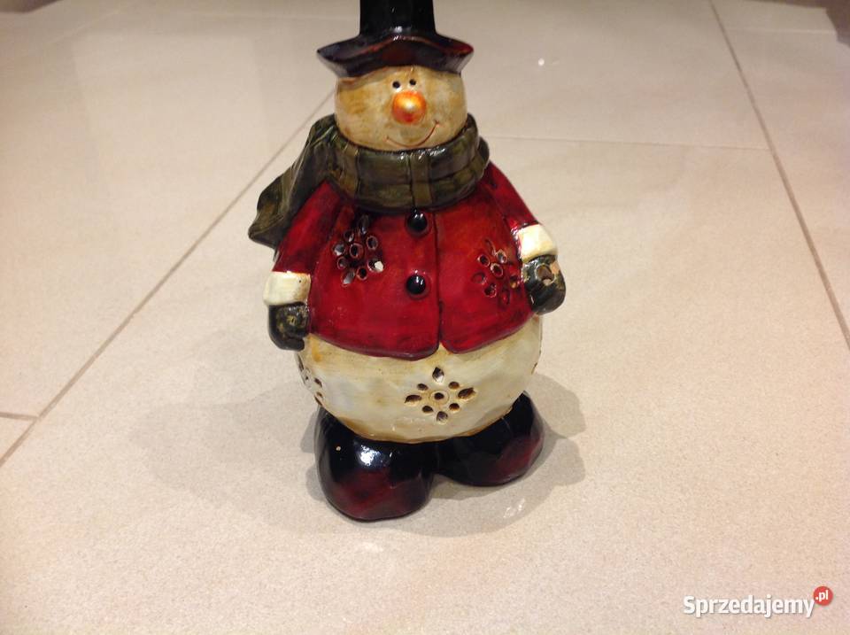 Kolorowy Bałwanek Ceramiczny Kominek Zapachowy wielokolorowy lubuskie Nowa Sól sprzedam