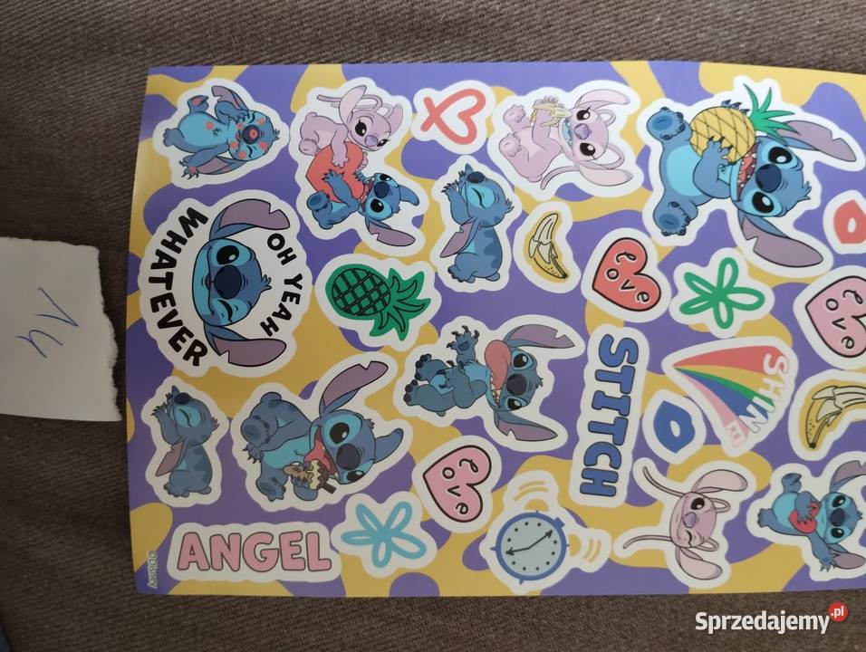 Numery naklejek stich Siemiatycze sprzedam